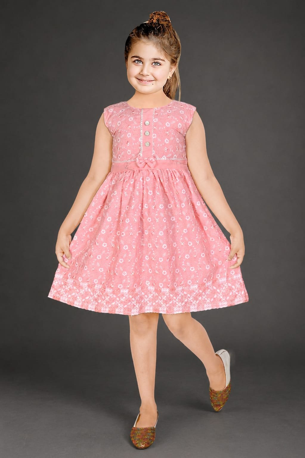 GIRLS CHICON EMBROIDERY FROCKS D. NO. : 622 - Image 5