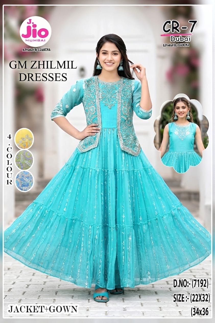 kids dress Model 7192 - GM ZHILMIL DRESSES